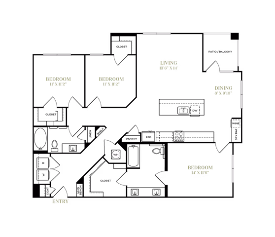 Unit 199 199 floor plan